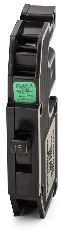 Zinsco Q15 1 Pole Circuit Breaker