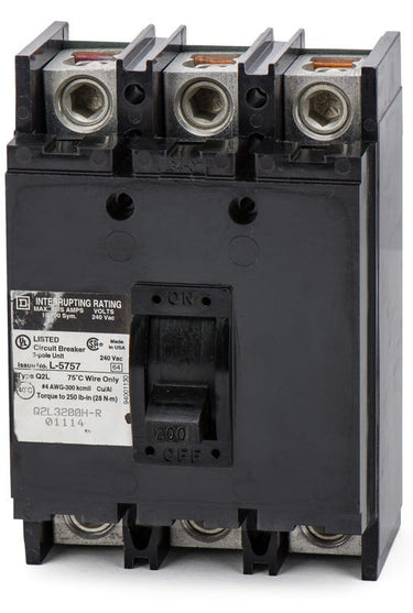 Square D Q2L3200H 3 Pole Circuit Breaker