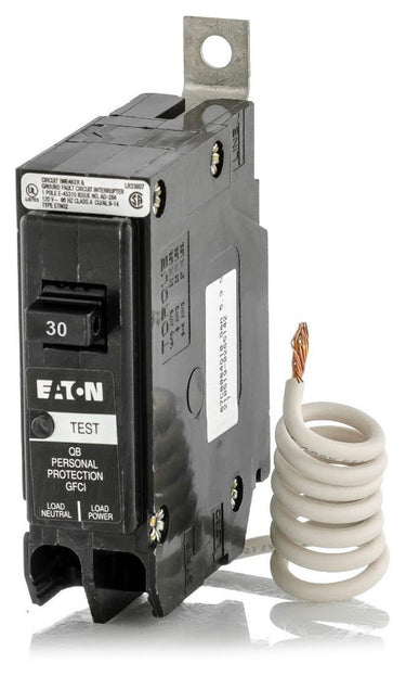 Eaton QB1030GF 1 Pole Ground Fault Circuit Breaker