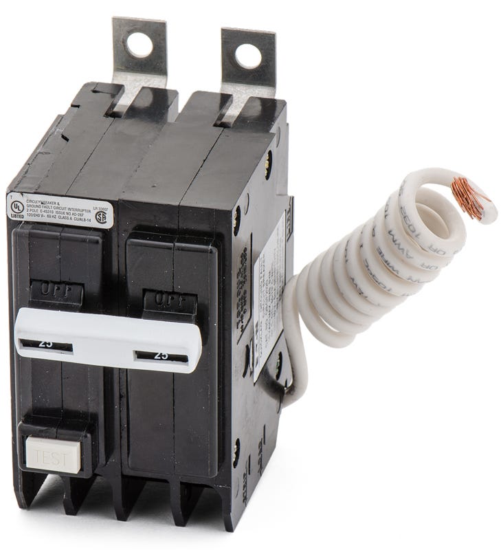 Eaton QBGFT2025 2 Pole Circuit Breaker SuperBreakers