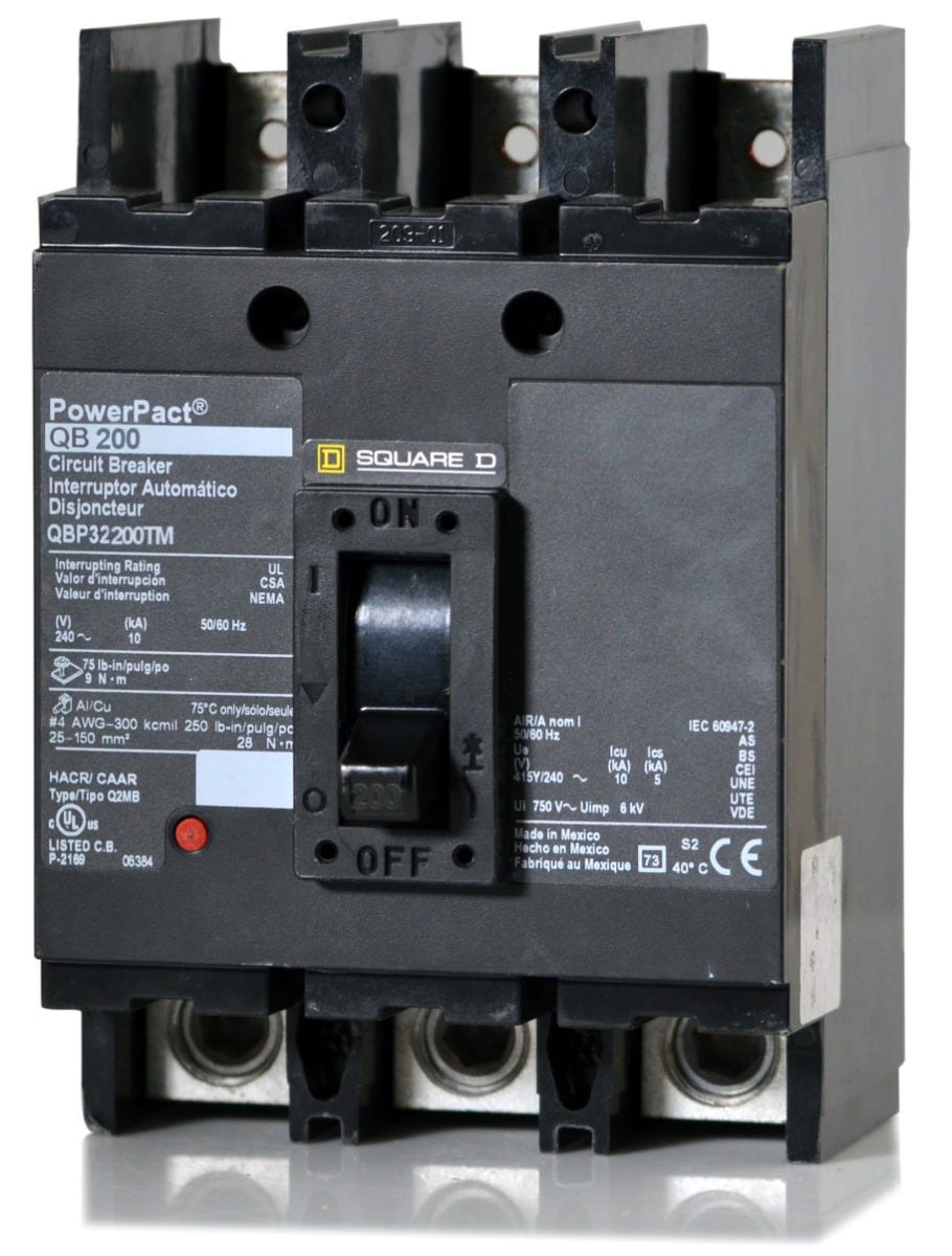 Square D QBP32200TM 3 Pole Circuit Breaker