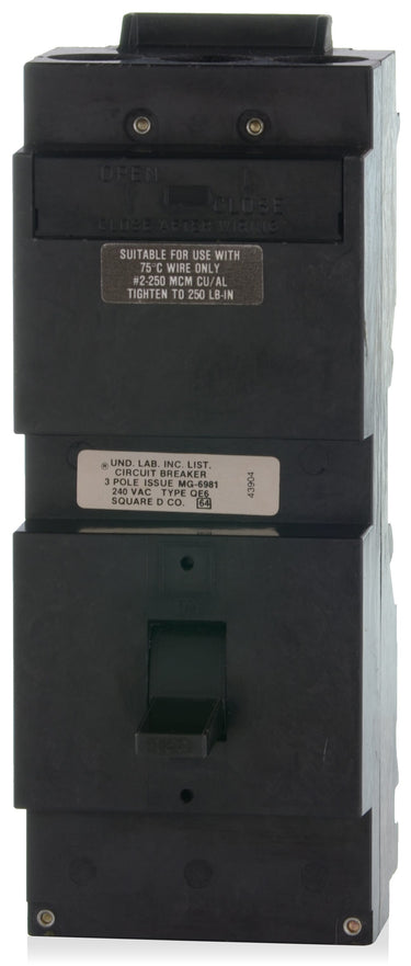 Square D QE3125VH 3 Pole Circuit Breaker