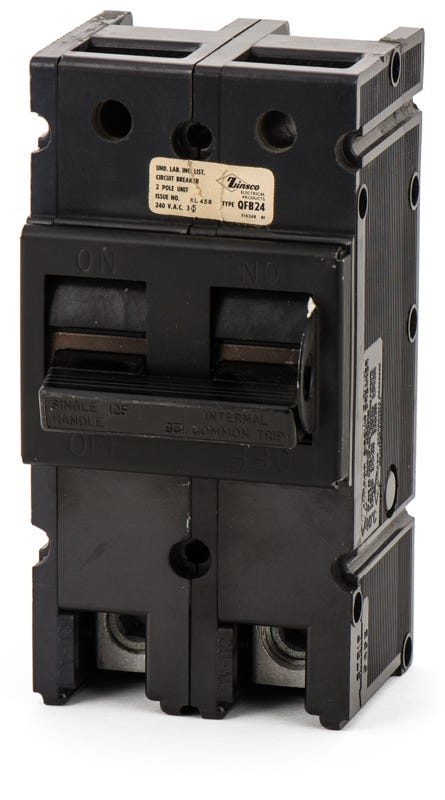 Zinsco QFB24-125-3 3 Pole Circuit Breaker