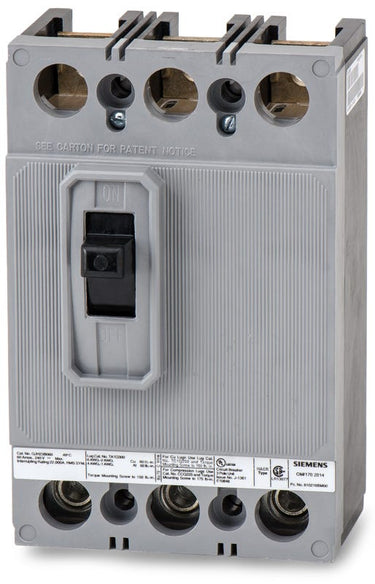 Siemens QJH23B200 3 Pole Circuit Breaker