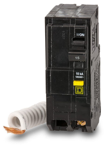 Square D QO215GF 2 Pole Circuit Breaker Ground Fault