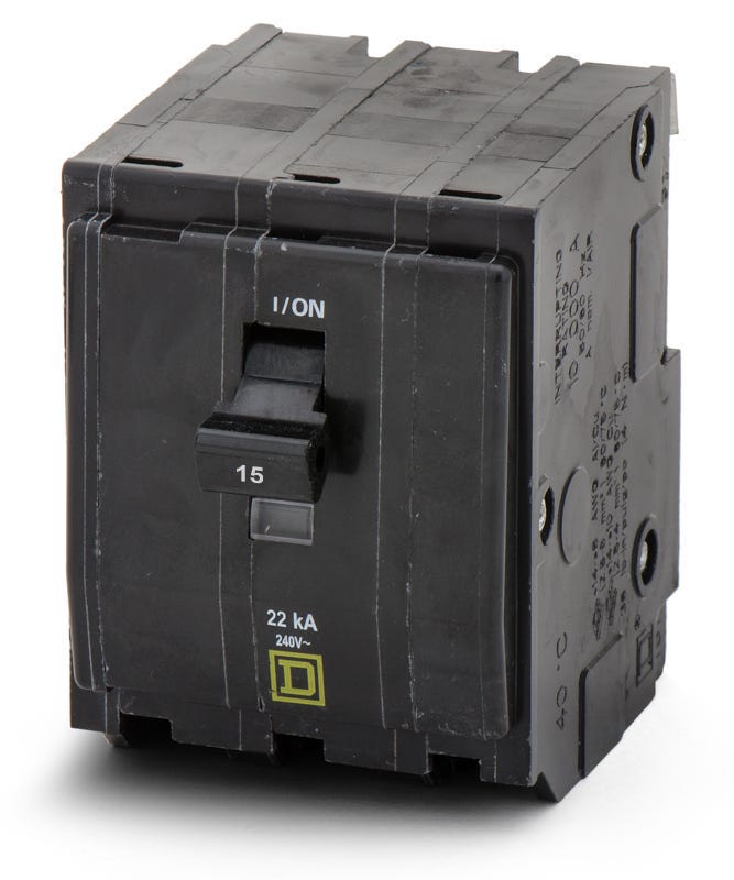 Square D QO315VH 3 Pole Circuit Breaker