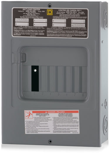 Square D QO612L100S Main Lug Load Center