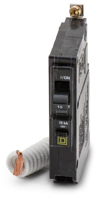 Square D QO115EPD 1 Pole Circuit Breaker