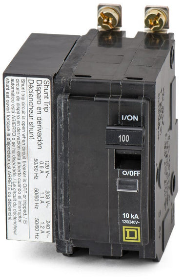 Square D QOB2100-1042 2 Pole Circuit Breaker