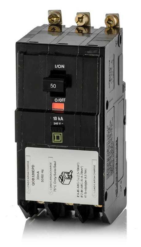 Square D QOB350EPD 3 Pole Circuit Breaker – SuperBreakers