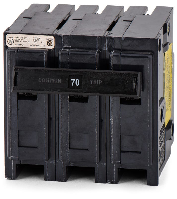 Eaton/Cutler-Hammer QPHW3070H 3 Pole Circuit Breaker