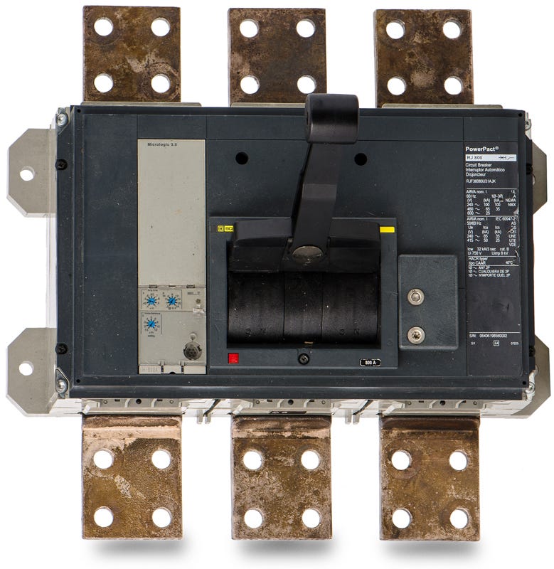 Square D RJF36080U31AJK 3 Pole Circuit Breaker