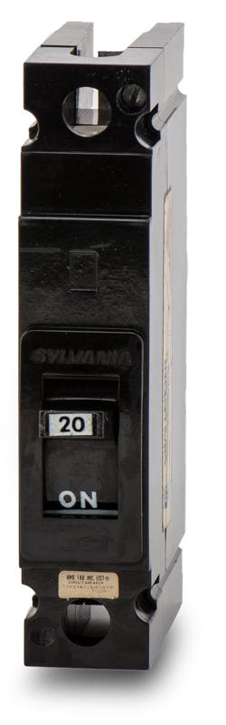 Sylvania SEH1C020 1 Pole Circuit Breaker
