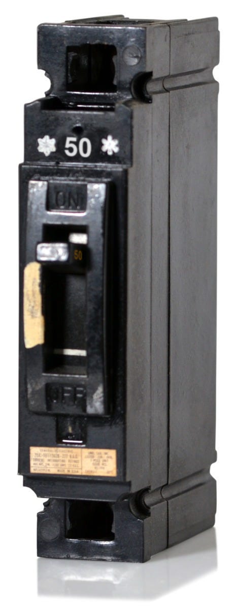 General Electric TEF113050 1 Pole Circuit Breaker
