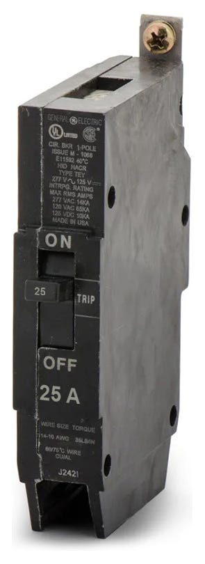 General Electric TEY125 1 Pole Circuit Breaker