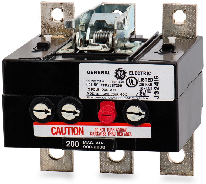 General Electric TFK236T200 Trip Unit