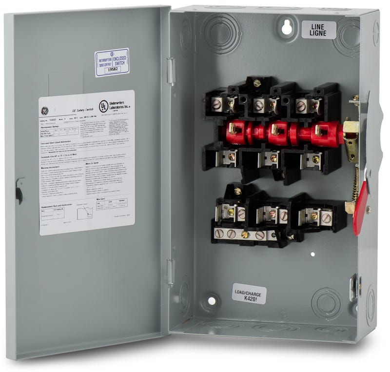 General Electric TG4322 General Duty Safety Switch