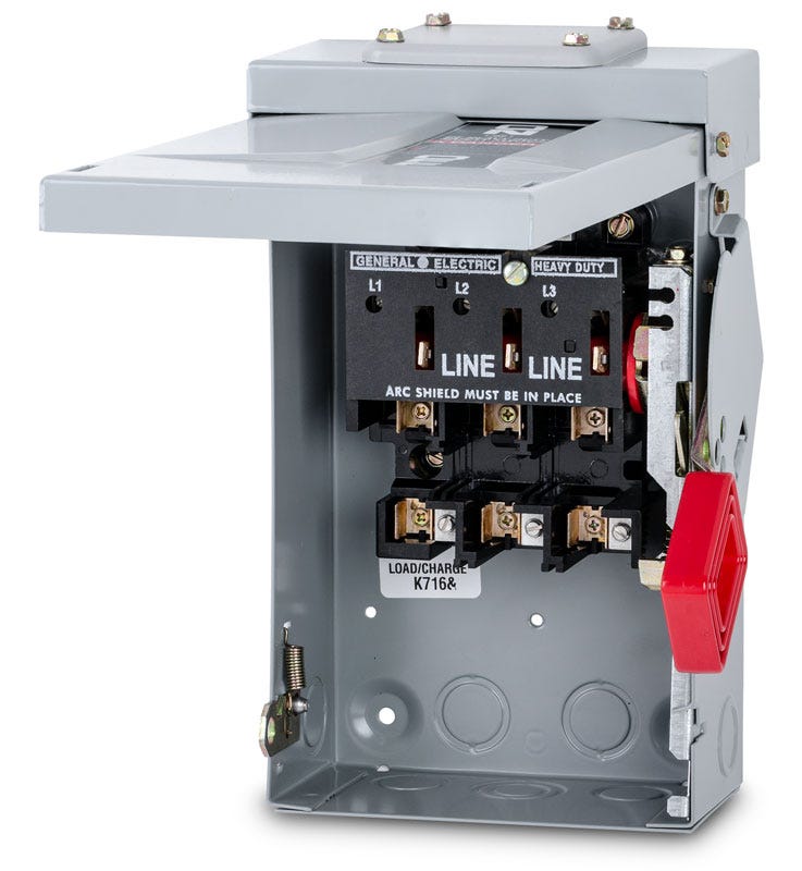 General Electric TH4321R Heavy Duty Safety Switch