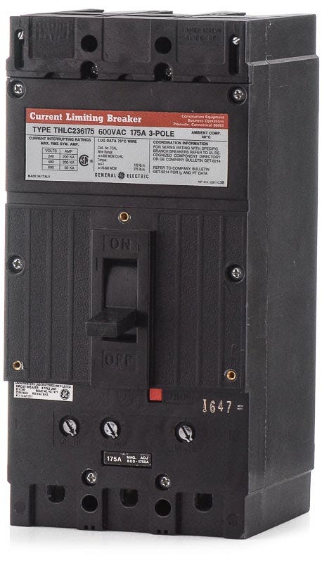 General Electric THLC236175 3 Pole Circuit Breaker