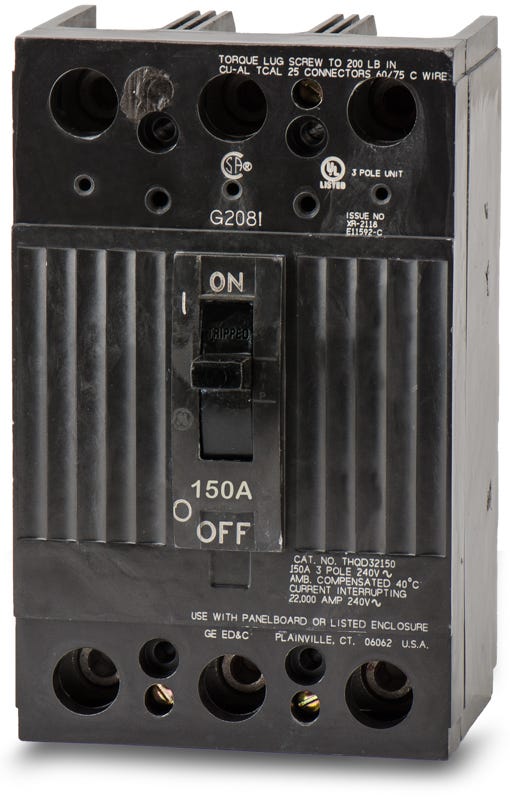 General Electric THQD32150WL 3 Pole Circuit Breaker