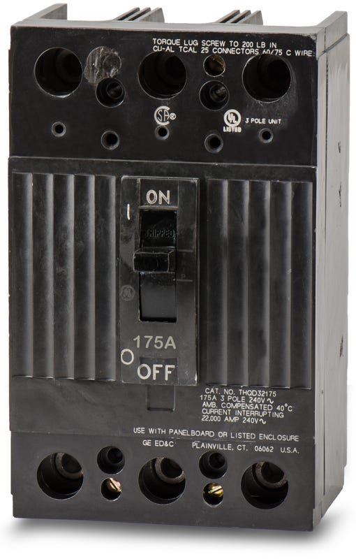 General Electric THQD32175WL 3 Pole Circuit Breaker