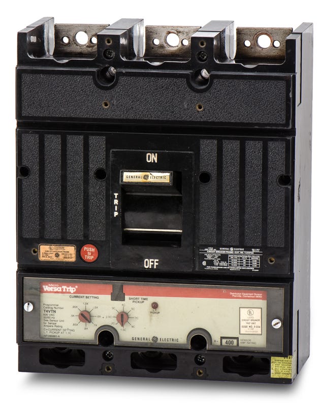 General Electric TJ4VF26 3 Pole Circuit Breaker