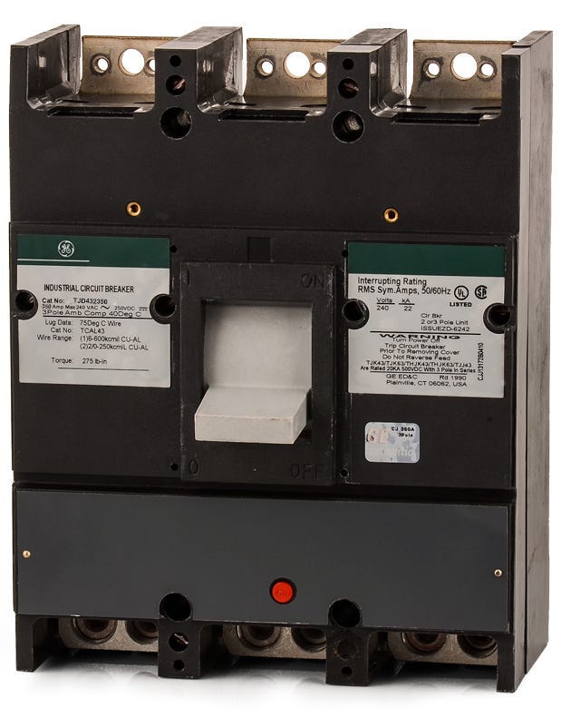 General Electric TJD432350 3 Pole Circuit Breaker