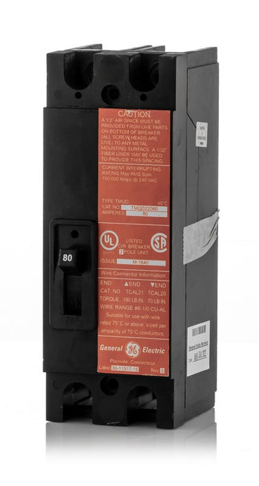 General Electric TMQD22080 2 Pole Circuit Breaker