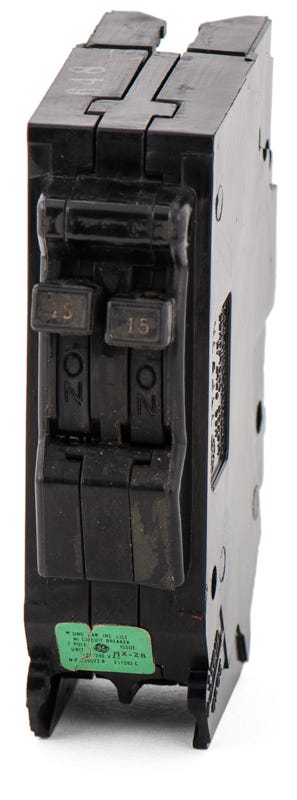 General Electric TR1515 2 Pole Circuit Breaker