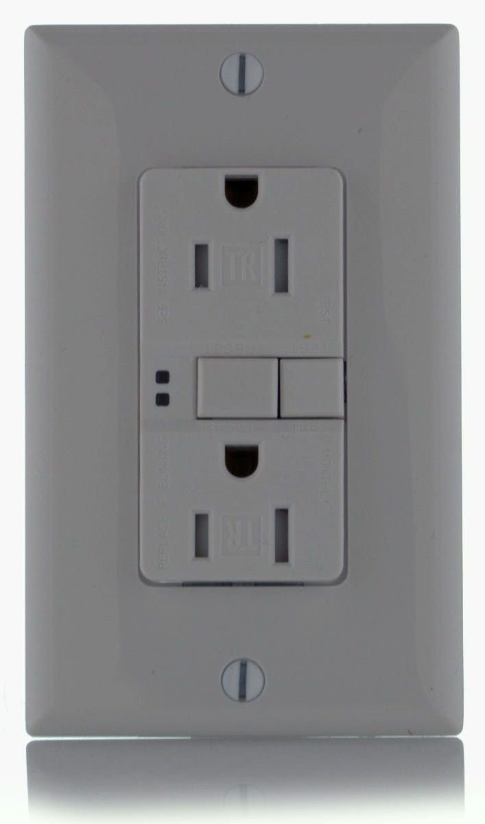 Eaton TRSGF15W Receptacle
