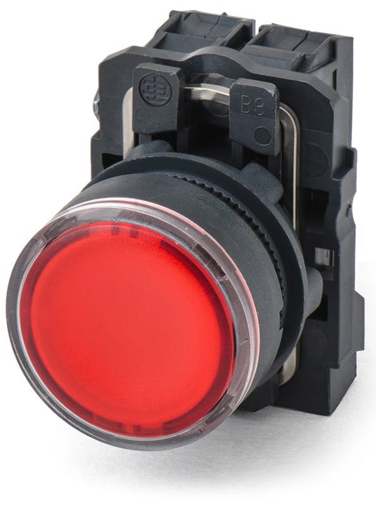 Square D XB5AW34G5 Flush Push Button