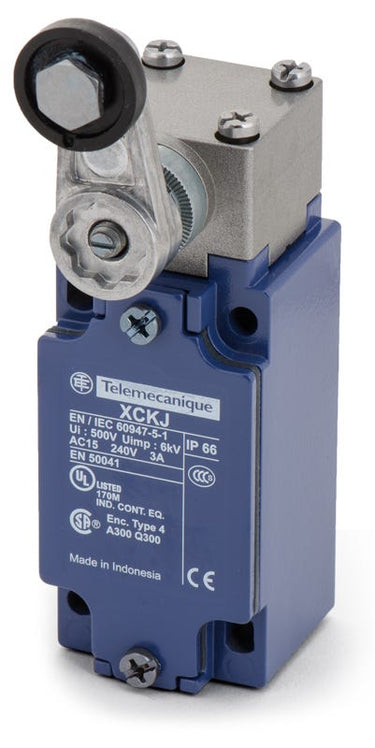 Schneider Electric XCKJ10511 Spring Return Side Roller Lever Limit Switch