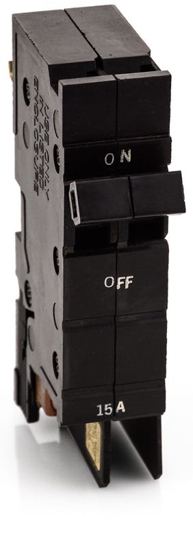 Square D XO1215 2 Pole Circuit Breaker