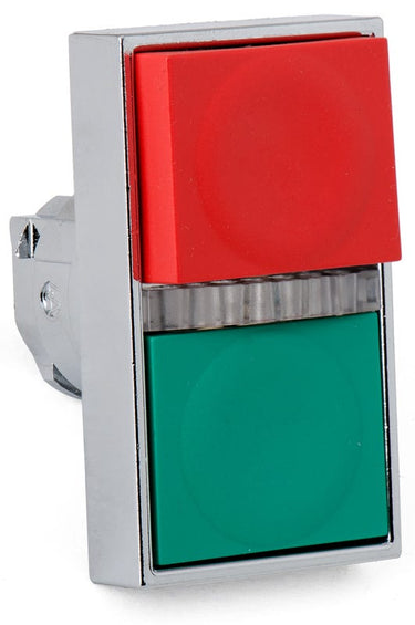Schneider Electric ZB4BW833743 Double Illuminated Push Button Head