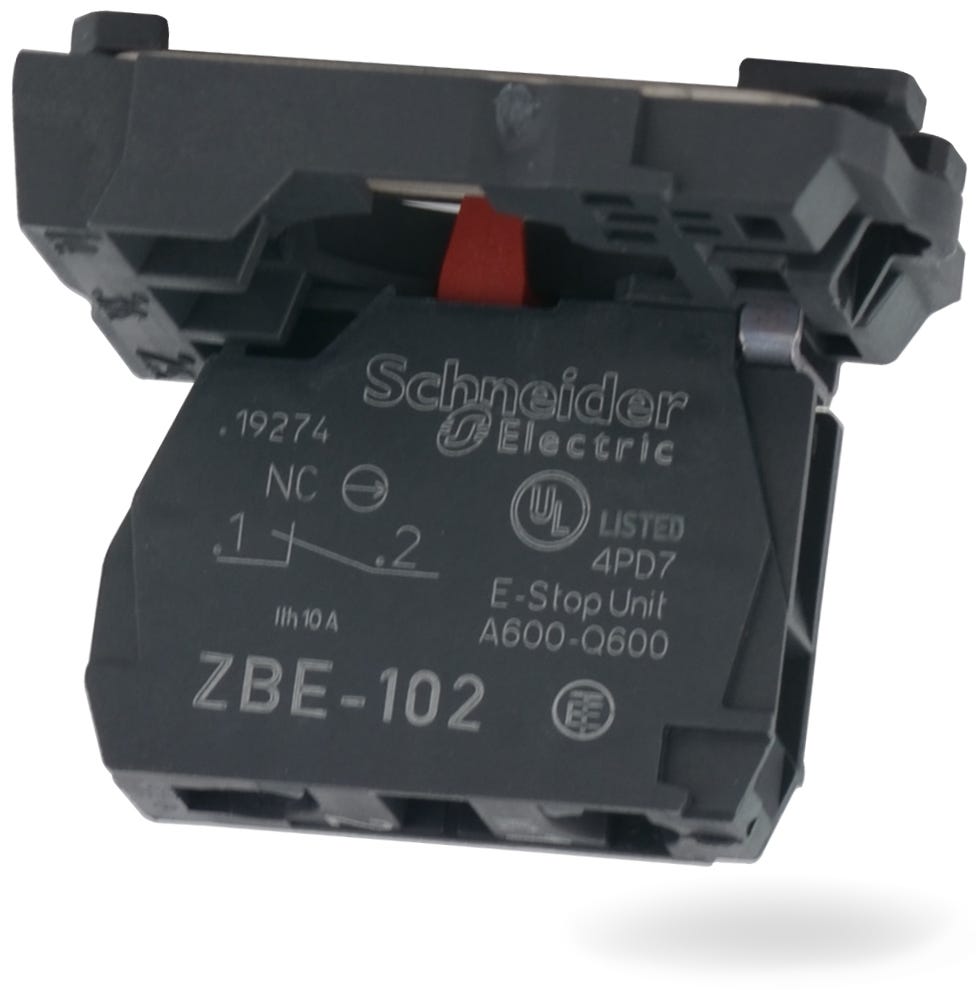 Square D ZB5AZ102 Contact Block