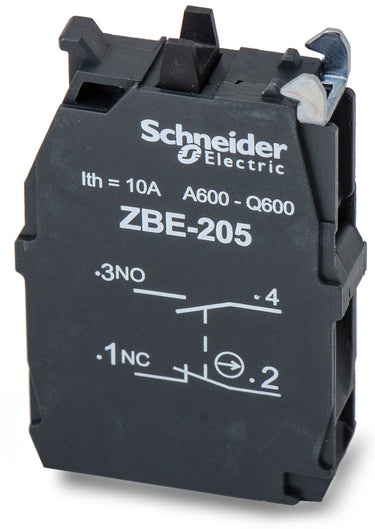 Square D ZBE205 Contact Block